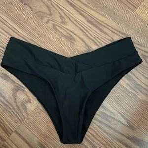 Black swimsuit bottoms